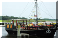 The Black Dagger pirate ship