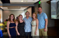 Pete with Kathy's clan